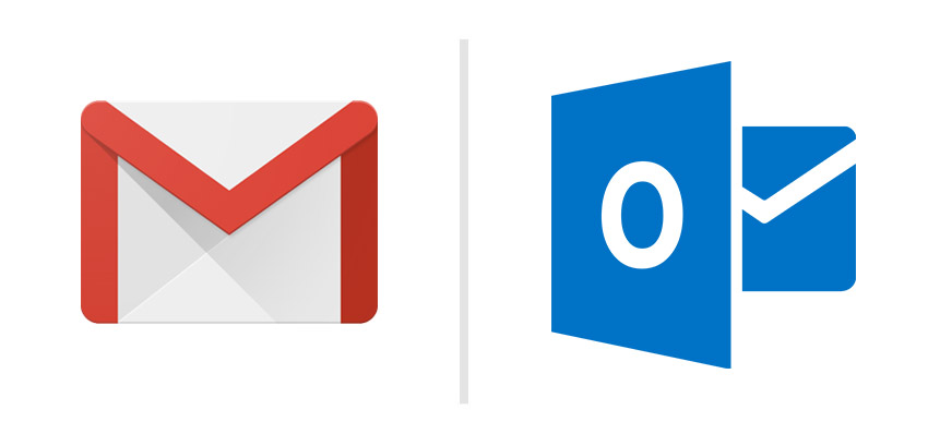 Gmail and outlook