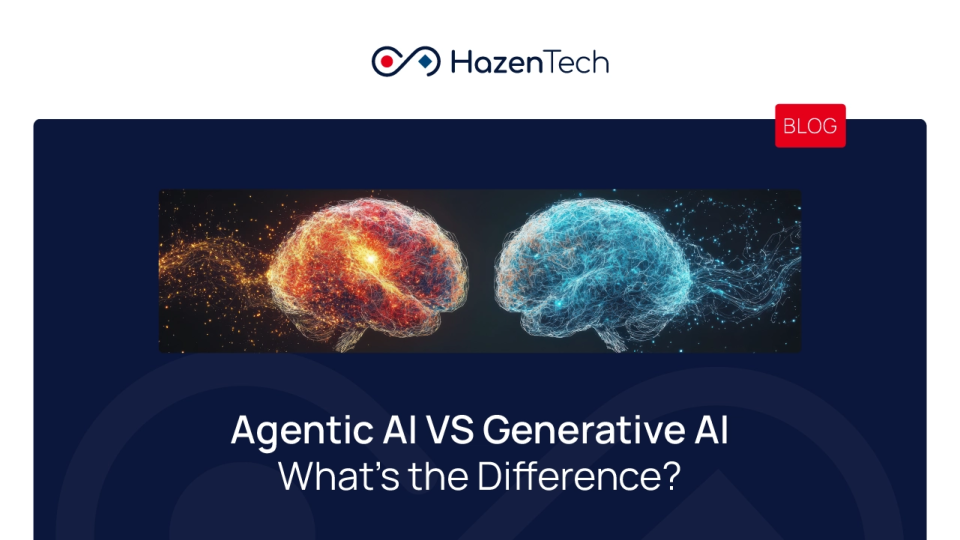 Agentic AI VS Generative AI