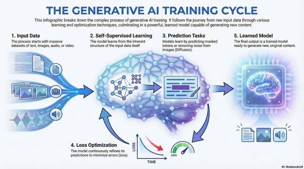 input data to learned model