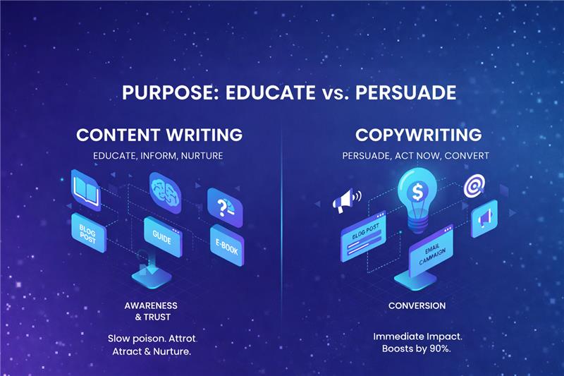 Educate vs Persuade