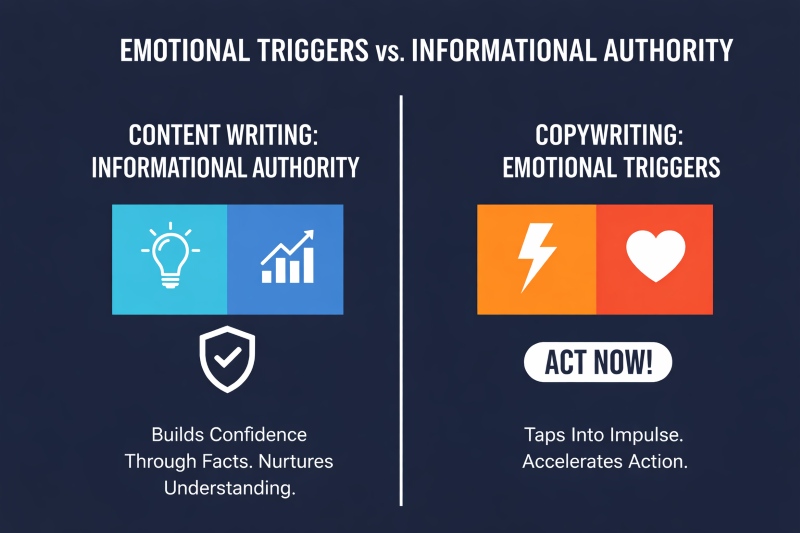 Emotional Triggers vs. Informational Authority