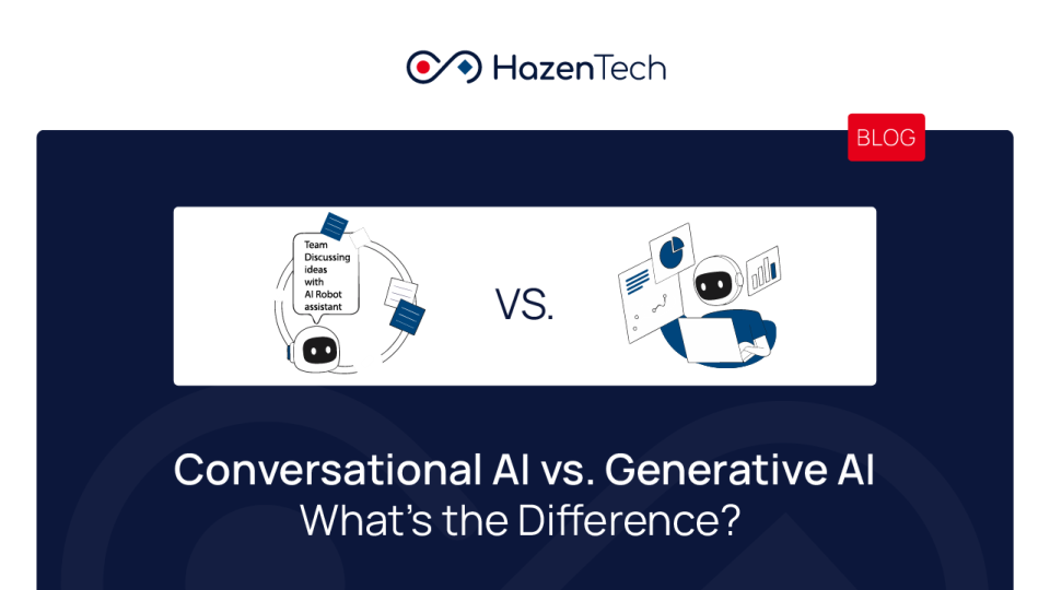 Conversational ai vs generative ai