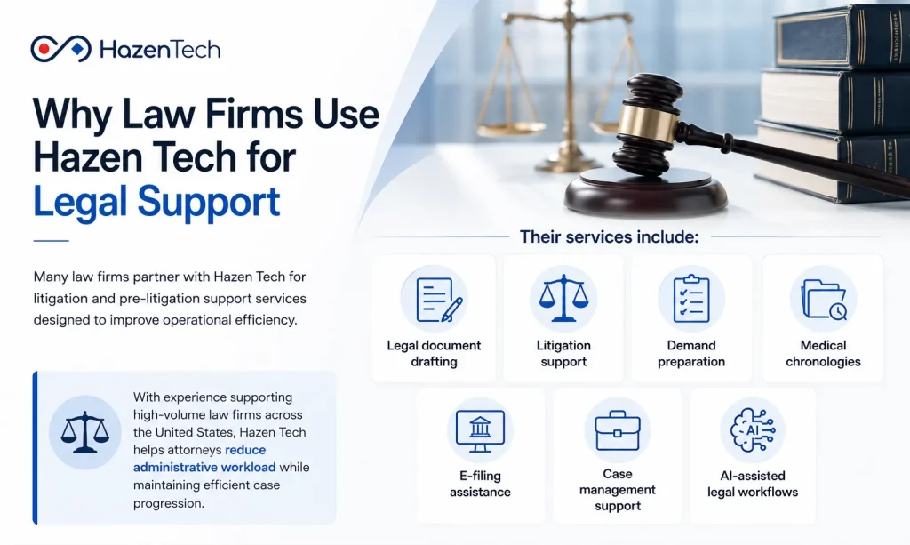 Legal Document Drafting Outsourcing hazentech Servies