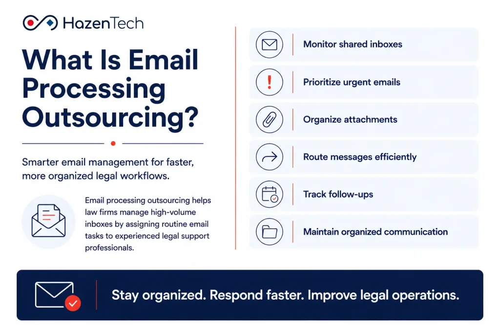 What Is Email Processing Outsourcing for Law Firms